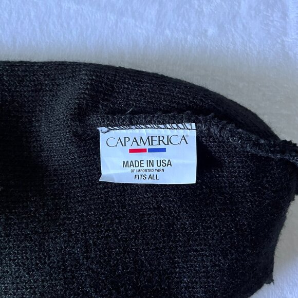 Portland Trail Blazers Rip City Beanie Black Embroidered Cuffed - Picture 3 of 3